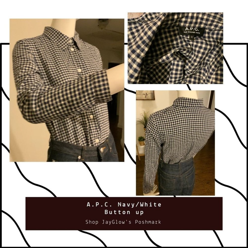 A.P.C. Classic Button Up Dress Shirt
